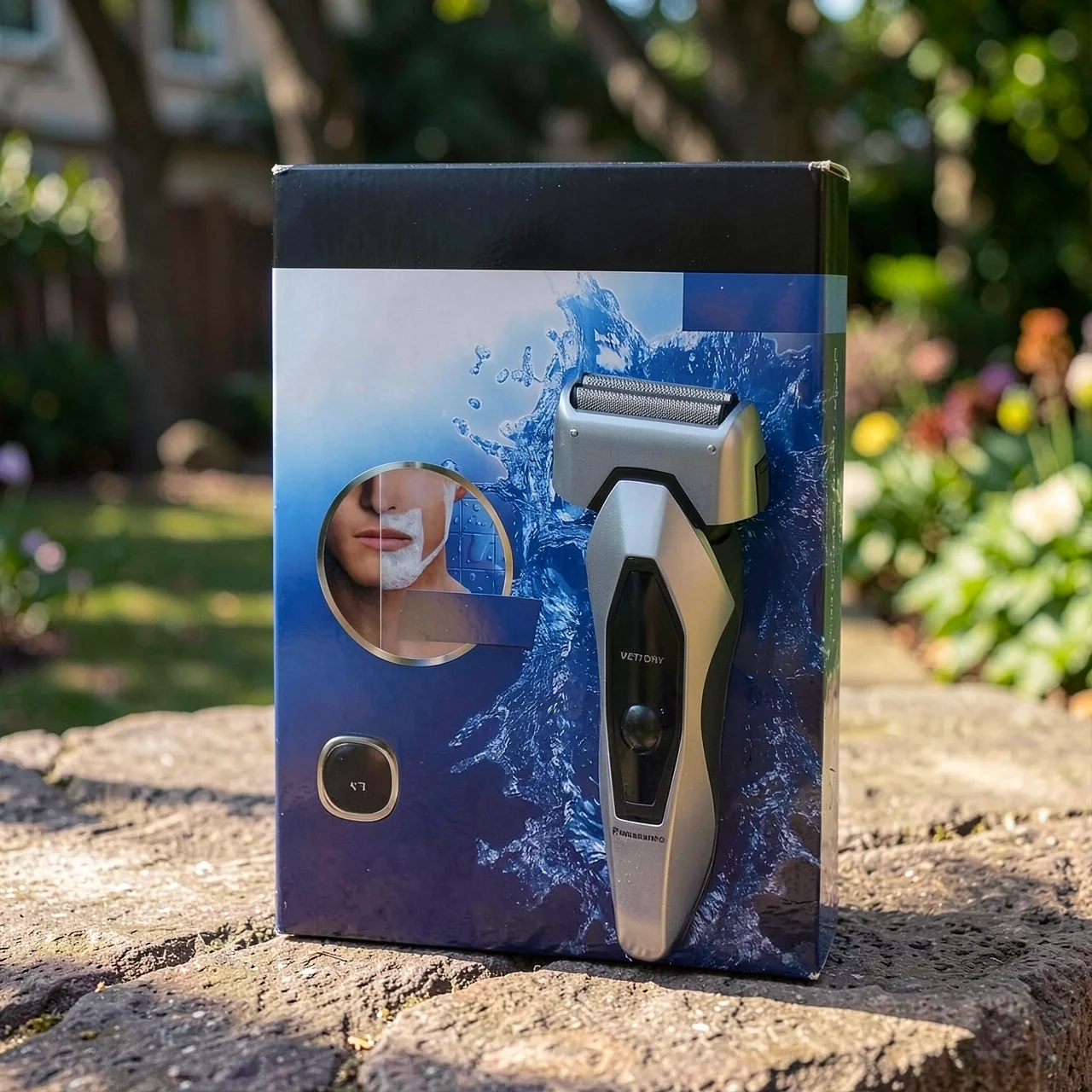 Panasonic Electric Shaver ES-RW35 Полностью плавать 2 ножа голова воды вымываю и влажное использование скребка для бритья