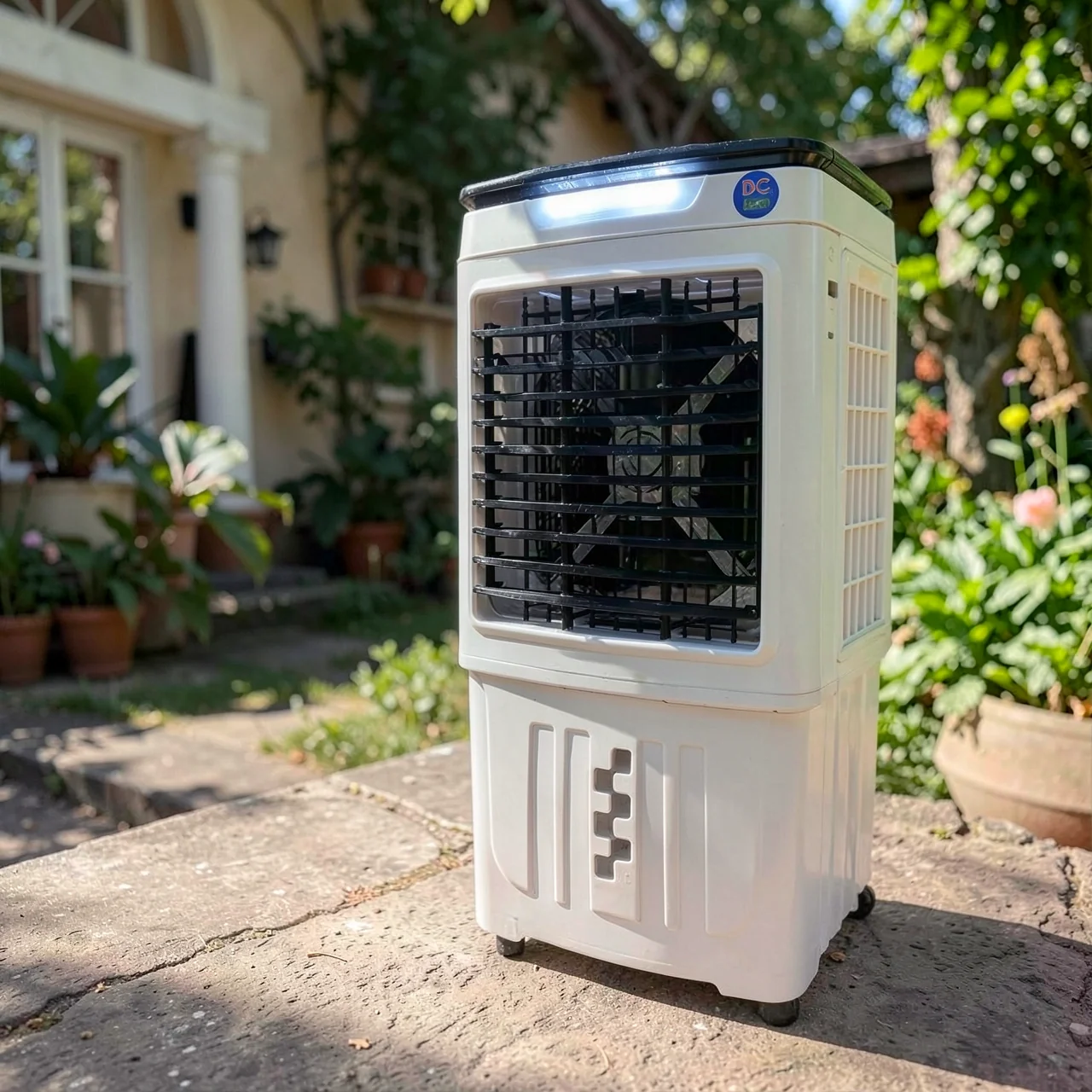 Промышленный мобильный охладитель воздуха AIGEREK 2026G (55л, Solar/Battery)